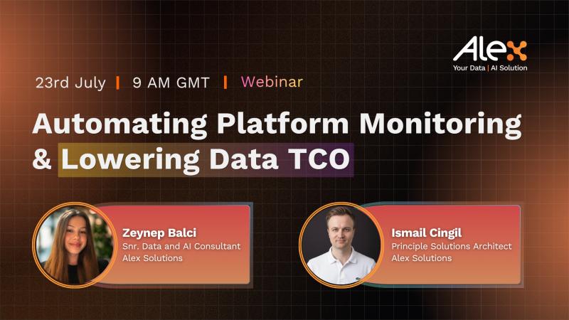 Webinar banner for Automating Platform Monitoring and Lowering Data TCO
